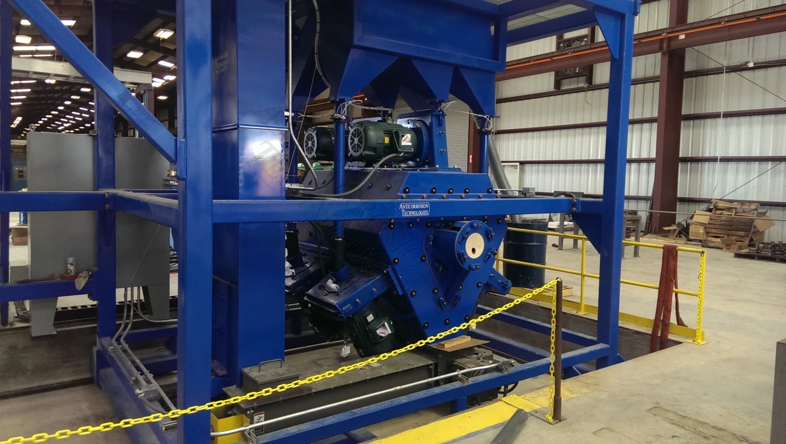 Coil Tubing Blast Machine