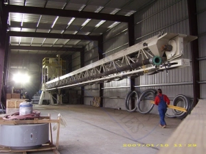 Internal and External Automated Wheel Blast System