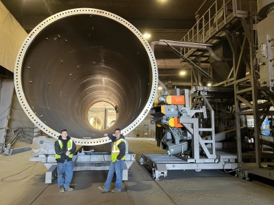 External Automated Wheel Blast System