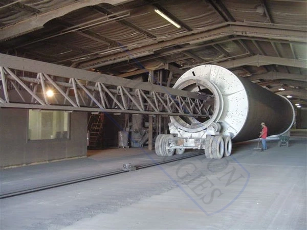 Internal Monopile Wheel Blast System